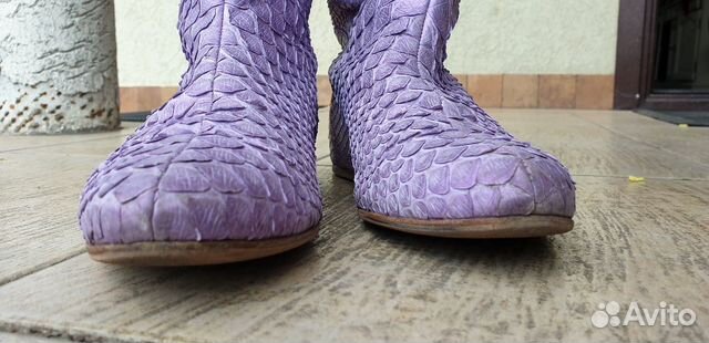 Сапоги из питона Le Silla оригинал