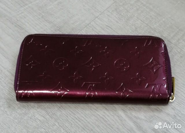 Кошелек портмоне LV лакированный женский