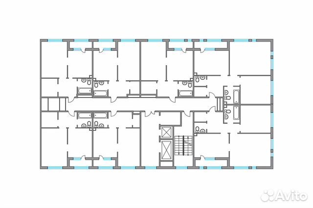 1-к квартира, 40.3 м², 18/24 эт. 1-к квартира, 40.3 м², 18/24 эт.