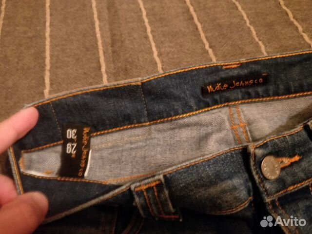 Джинсы Nudie Jeans Grim Tim Dark Used Denim