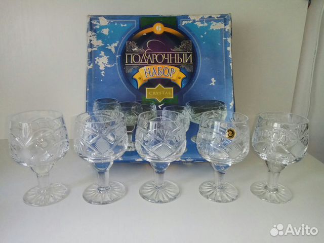 Рюмки, бокалы, хрусталь