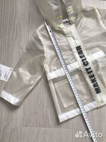 Тренч/дождевик Zara, р.86/92