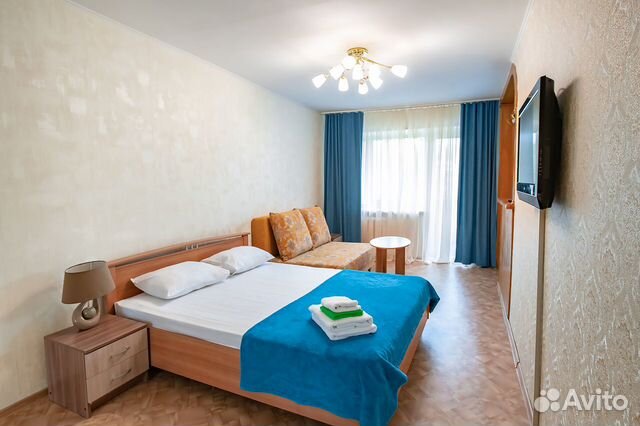 

1-к. квартира, 36 м², 2 кровати