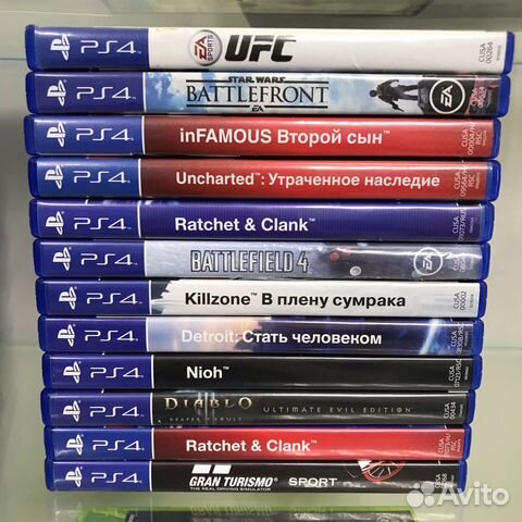 Игровые Диски для Sony PS4
