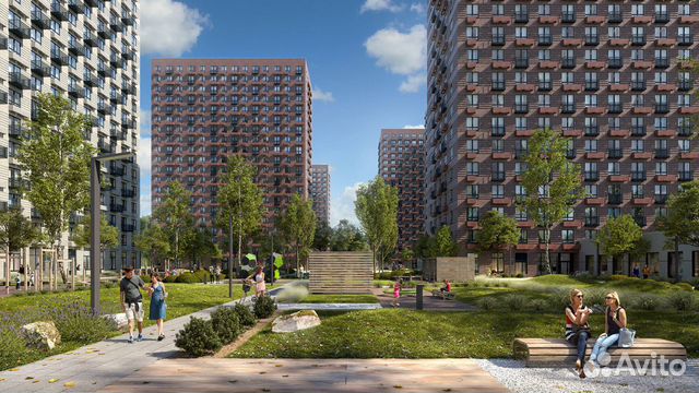 3-к квартира, 69.1 м², 13/20 эт.