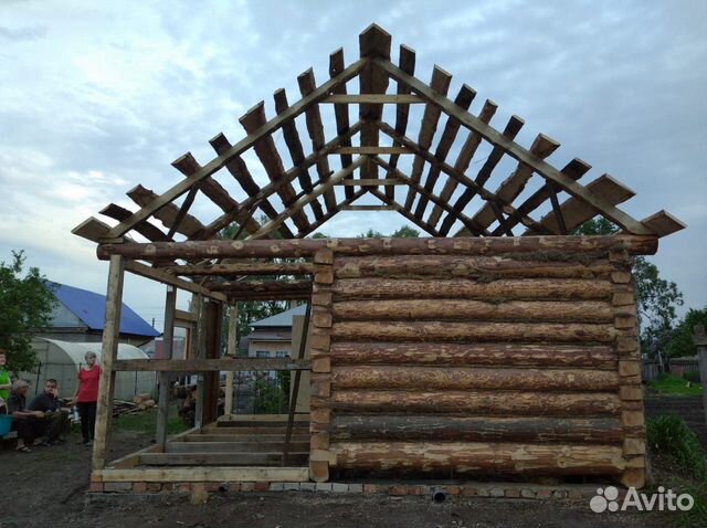 Сруб 3х5 вынос 2м