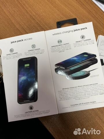 Чехол- аккумулятор mophie для iPhone XS max
