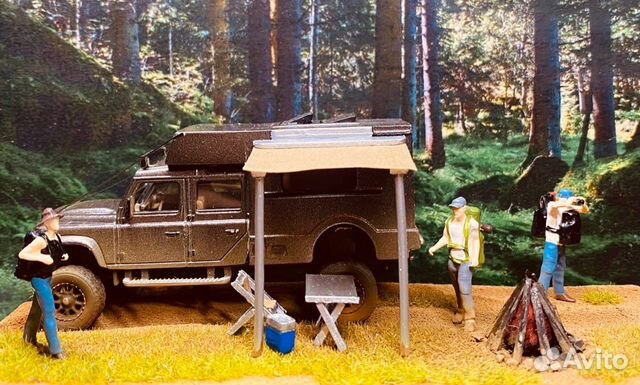 Диорама в масштабе 1:64. Модель автомобиля