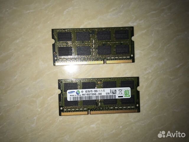 Оперативная память SAMSUNG ddr3 1gb