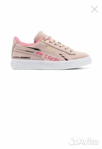 Детские кроссовки puma sonic sega Детские кроссовки puma sonic sega