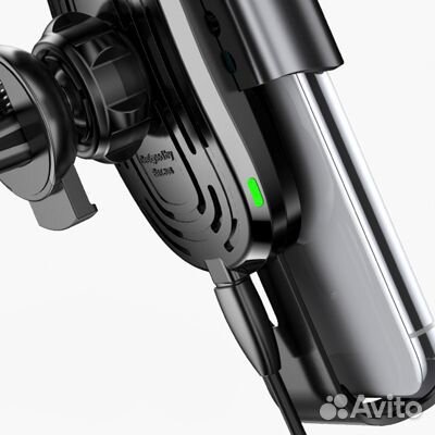 Автодержатель для телефона Wireless Gravity Red