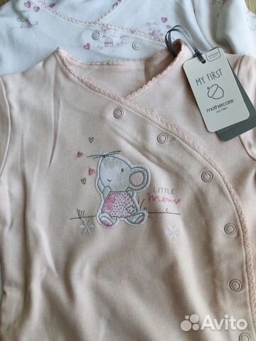 Боди 2 шт 12-18 мес новые Mothercare Боди 2 шт 12-18 мес новые Mothercare