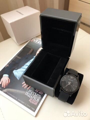 Часы новые полный комплект Emporio Armani