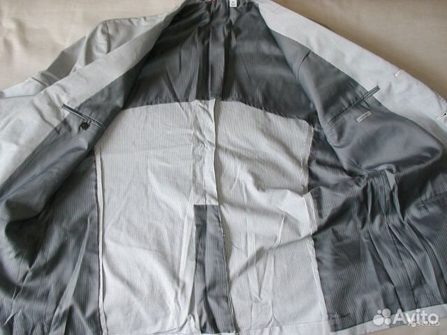 Пиджак летний Uniqlo Япония р.XL (50+ /175-183) Пиджак летний Uniqlo Япония р.XL (50+ /175-183)