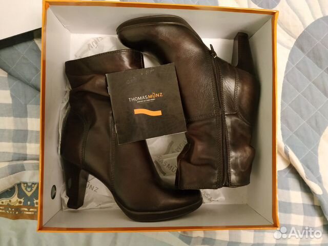 Кожанные сапоги Thomas Munz Кожанные сапоги Thomas Munz