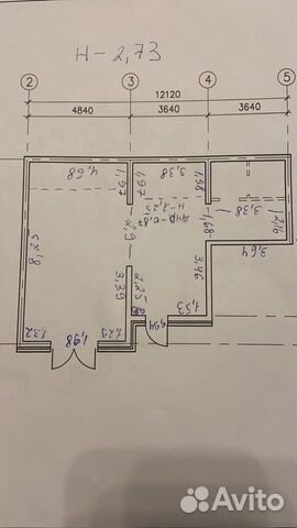 Помещение свободного назначения, 75 м² Помещение свободного назначения, 75 м²