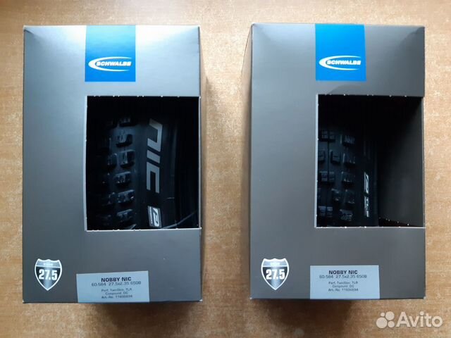 Новые Покрышки Schwalbe Nobby Nic 27.5 * 2.35