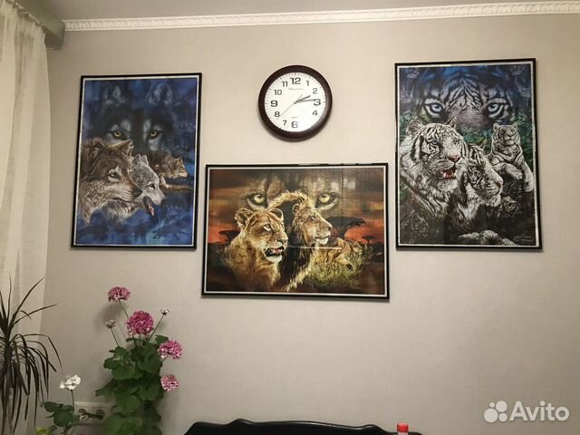 Картина из пазлов в фоторамке