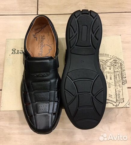 Сандали Shoiberg муж. Новые натуральная кожа Сандали Shoiberg муж. Новые натуральная кожа