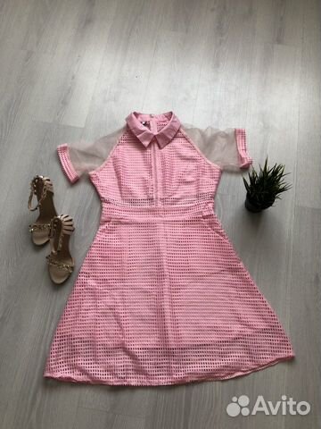 Платье летнее розового цвета