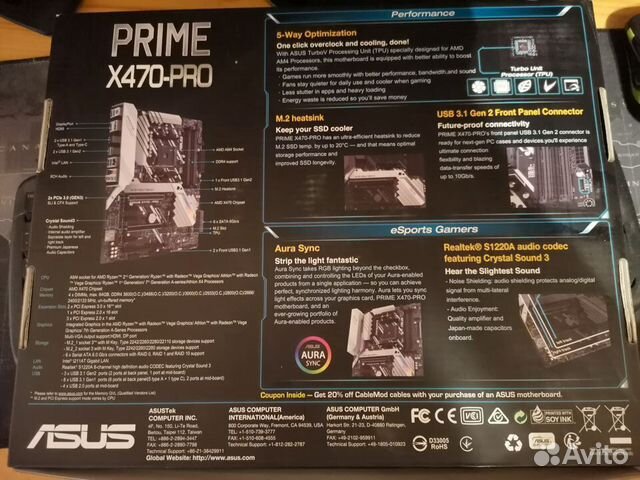Asus prime X470-PRO Asus prime X470-PRO