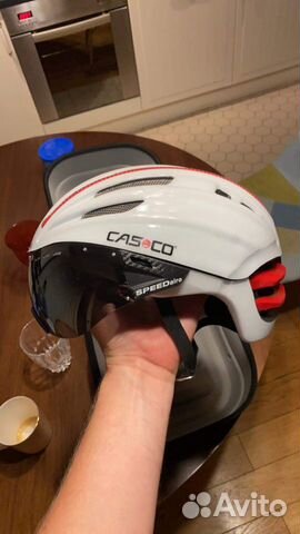 Шлем Casco SpeedAiro для триатлона и велоспорта Шлем Casco SpeedAiro для триатлона и велоспорта