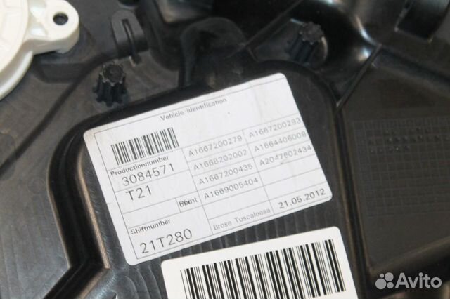 Стеклоподъемник передний правый Mercedes M-klasse
