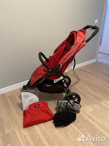 Коляска Valco Baby Snap 3, полный комплект Коляска Valco Baby Snap 3, полный комплект