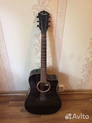 Гитара электроакустическая fender 1020 sce