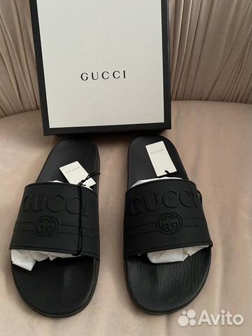 Шлепанцы Gucci оригинал унисекс Шлепанцы Gucci оригинал унисекс