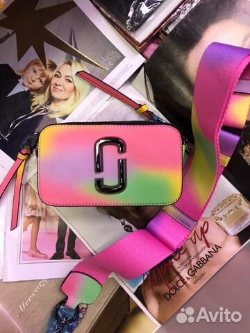 Новая сумка на плечо Marc Jacobs Snapshot Rainbow