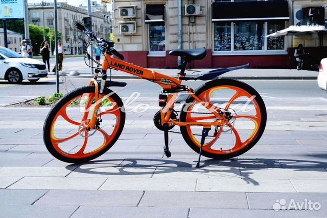 Велосипед на литых дисках