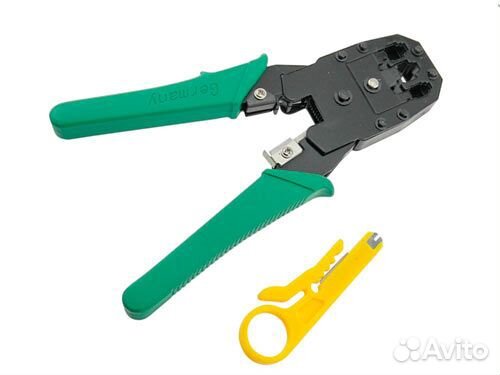 Кримпер для обжима клемм RJ11, RJ12, RJ45 Кримпер для обжима клемм RJ11, RJ12, RJ45