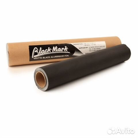Синефоль Le Mark foil matt black 600 MM X 7,57 MTR