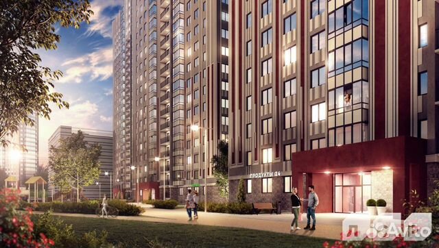 1-к квартира, 37.9 м², 18/23 эт.
