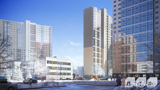 2-к квартира, 42.3 м², 18/25 эт. 2-к квартира, 42.3 м², 18/25 эт.