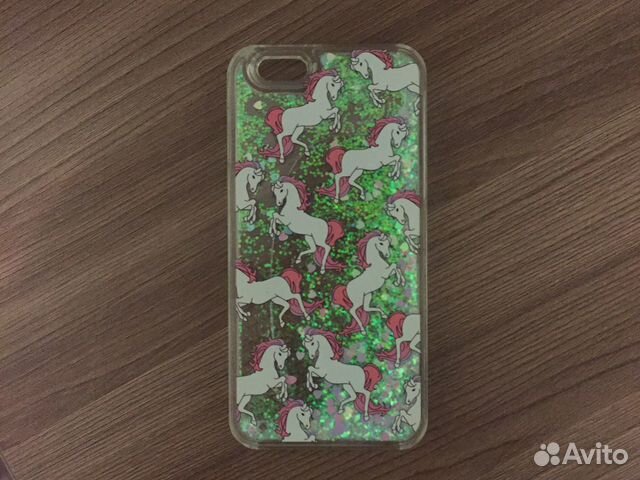 Чехол с переливающимися блестками на iPhone 6 Чехол с переливающимися блестками на iPhone 6