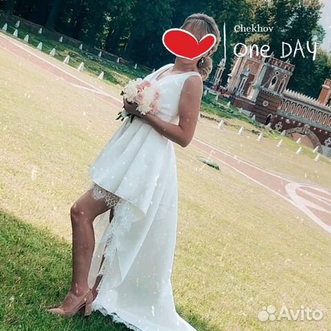 Свадебное платье 42 - 44 р-р