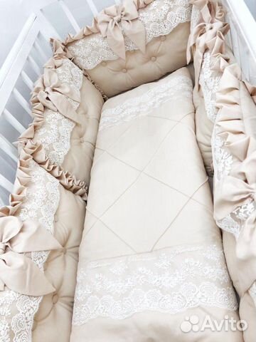 Новые комплекты в кроватку сатин