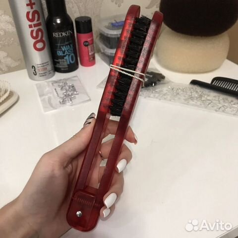 Расчёска зажимная inoar для кератинового выпрямлен Расчёска зажимная inoar для кератинового выпрямлен