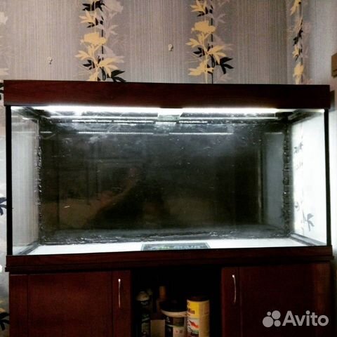 Аквариум 300 литров с тумбой Аквариум 300 литров с тумбой