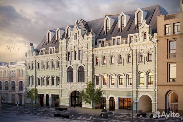 Своб. планировка, 183 м², 4/6 эт.