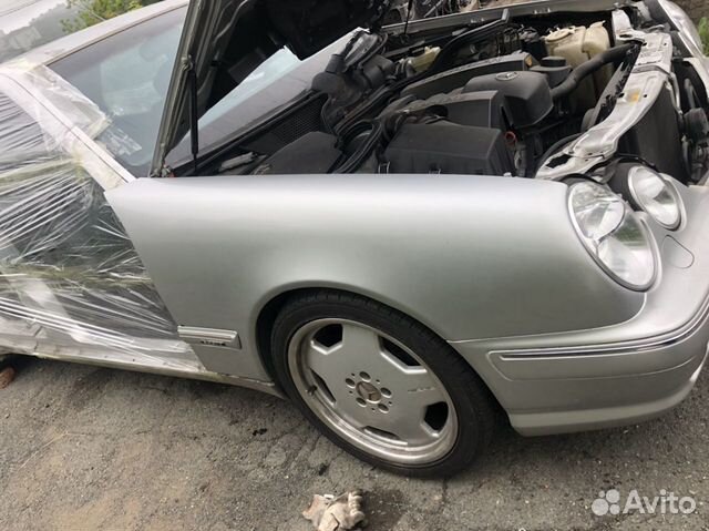 Крыло правое W210 рест 2001г E-Class Mercedes-Benz Крыло правое W210 рест 2001г E-Class Mercedes-Benz