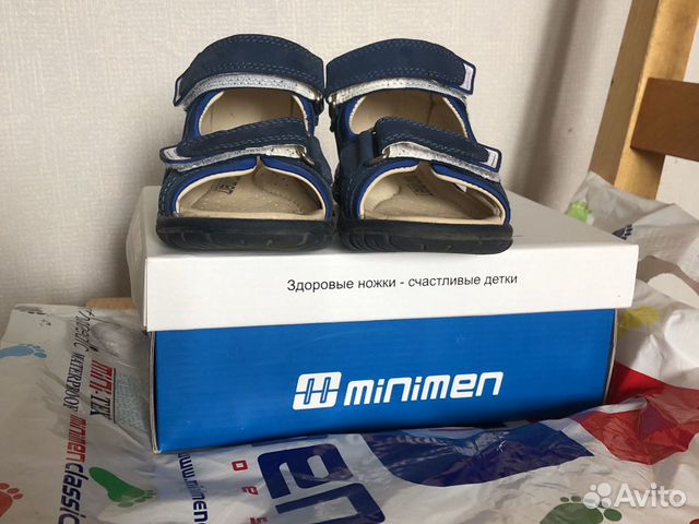 Сандалии Minimen для мальчика, размер 26 Сандалии Minimen для мальчика, размер 26