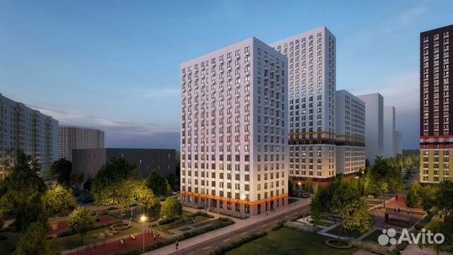 1-к квартира, 37.6 м², 8/25 эт.