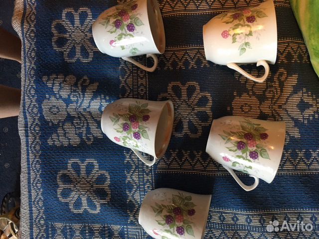 Бокалы 5 штук советского производства