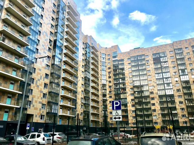 1-к квартира, 40 м², 3/16 эт.