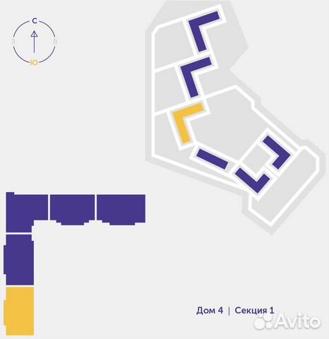 1-к квартира, 32.7 м², 23/25 эт. 1-к квартира, 32.7 м², 23/25 эт.