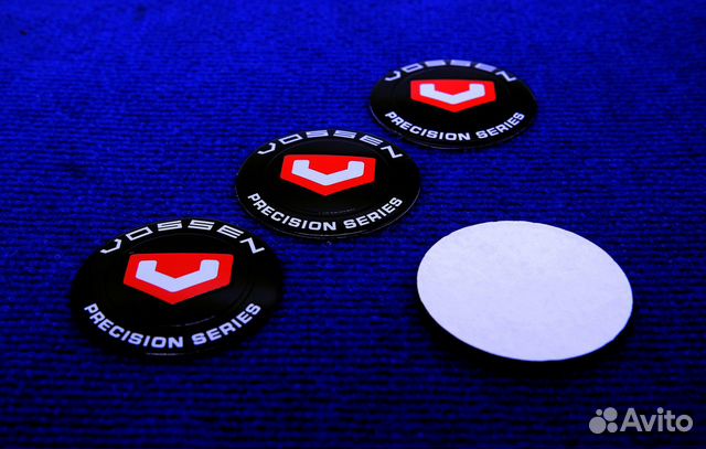 Комплект 3D наклеек диска Vossen Ц/В 44 56 60 65