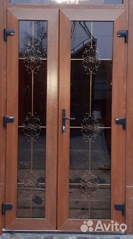 Пластиковая дверь 120х210 166